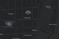 Human Geography Dark Map